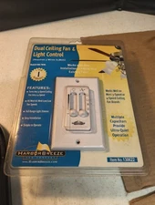 Harbor Breeze WM-7WWL Universal Ceiling Fan & Light Wall Control #130622