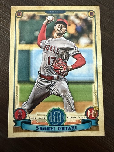 Shohei Ohtani 2019 Topps Gypsy Queen baseball card #55 - Read Condition Notes
