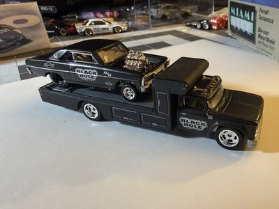 Hot Wheels Premium Team Transport Black Hole 66 Super Nova Gasser Loose