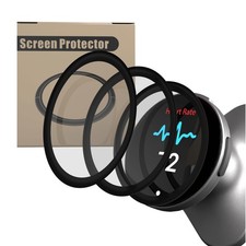 3 Pack Full-Coverage 3D Curved Screen Protectors for 1.81 0.03, Black  Clear