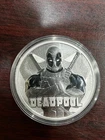 2018 $1 Tuvalu 1 oz .9999 Silver Marvel Deadpool BU Bullion Round w/ Capsule