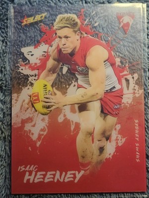 2026 AFL Select Footy Stars Adrenaline Isaac Heeney Sydney Swans A78