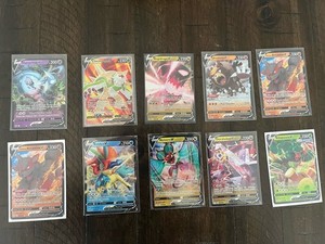 Pokémon TCG V Card Lot (10) – Hatterene, Chesnaught, Regidrago, Ursaluna & More