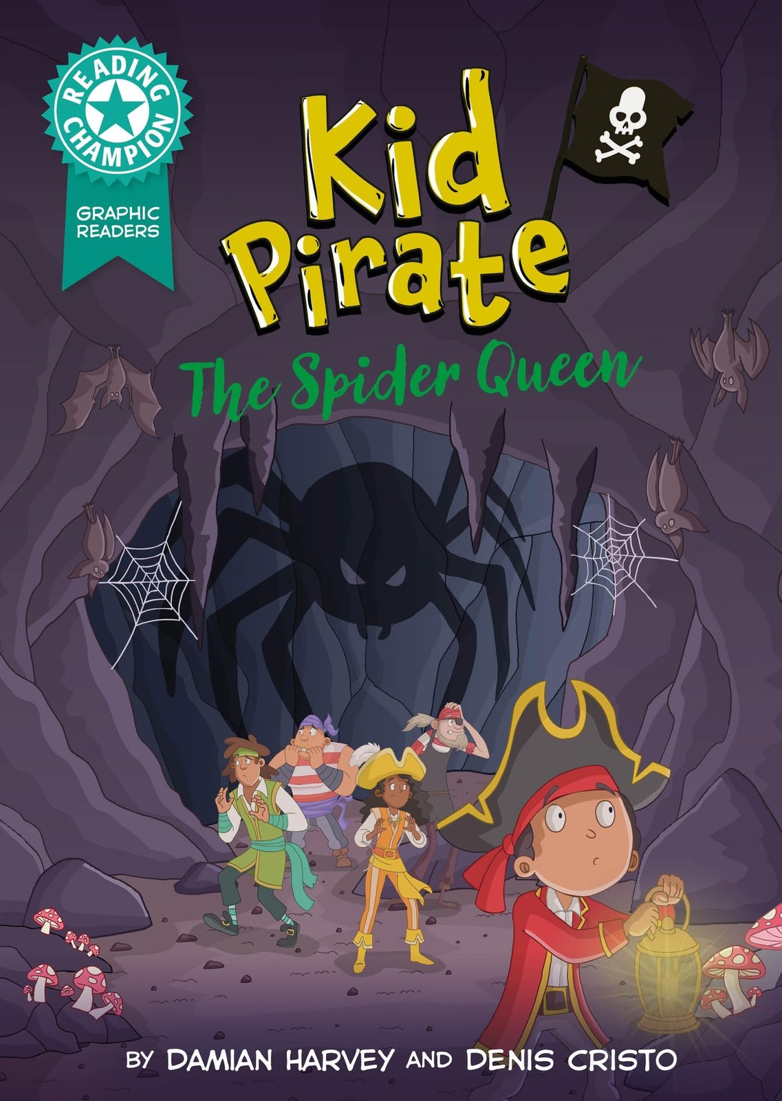 Reading Champion: Graphics: Kid Pirate: The Spider Queen : Book band Turquoise 7 - Image 4