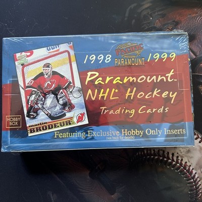1998-99 1998/99 Pacific Paramount NHL Hockey Factory Sealed HOBBY Box 