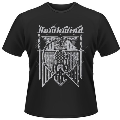 HAWKWIND - DOREMI (SILVER) BLACK T-Shirt, Front & Back Print Medium