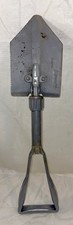 VINTAGE COLEMAN ALL STEEL FOLDING CAMP SHOVEL w/SERRATED EDGE
