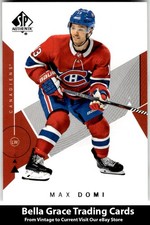 2018-19 SP Authentic Max Domi #44 Montreal Canadiens NHL Hockey