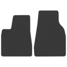 Veloursmatten für Tesla X Bj. 2015 - 2021 Passform Automatten Neu ANTR VORNE LUX