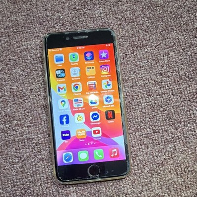 Apple iPhone Black iOS Wi-Fi Bluetooth Touchscreen Display Bar Smartphone