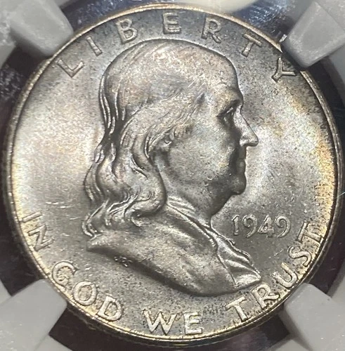 1949 S Franklin Half Dollar NGC MS65 FBL Key Date