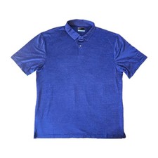 Men's PGA Tour Short Sleeve Golf Dazzling Blue Polo NWT Size XL