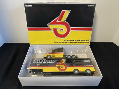 RARE GMP 1986 / 1987 BUICK GRAND NATIONAL TRANSPORTER SEMI TRUCK 1/64 1 Of 1008
