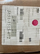 3M 5100 Red Reflective Sign Making Vinyl 15"x50yd Unpunched