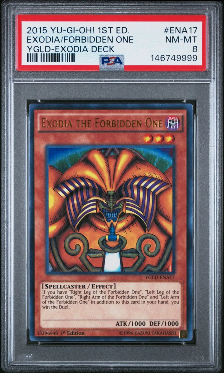 Exodia Yu-Gi-Oh! TCG Professional Sports Authenticator (PSA) Ultra