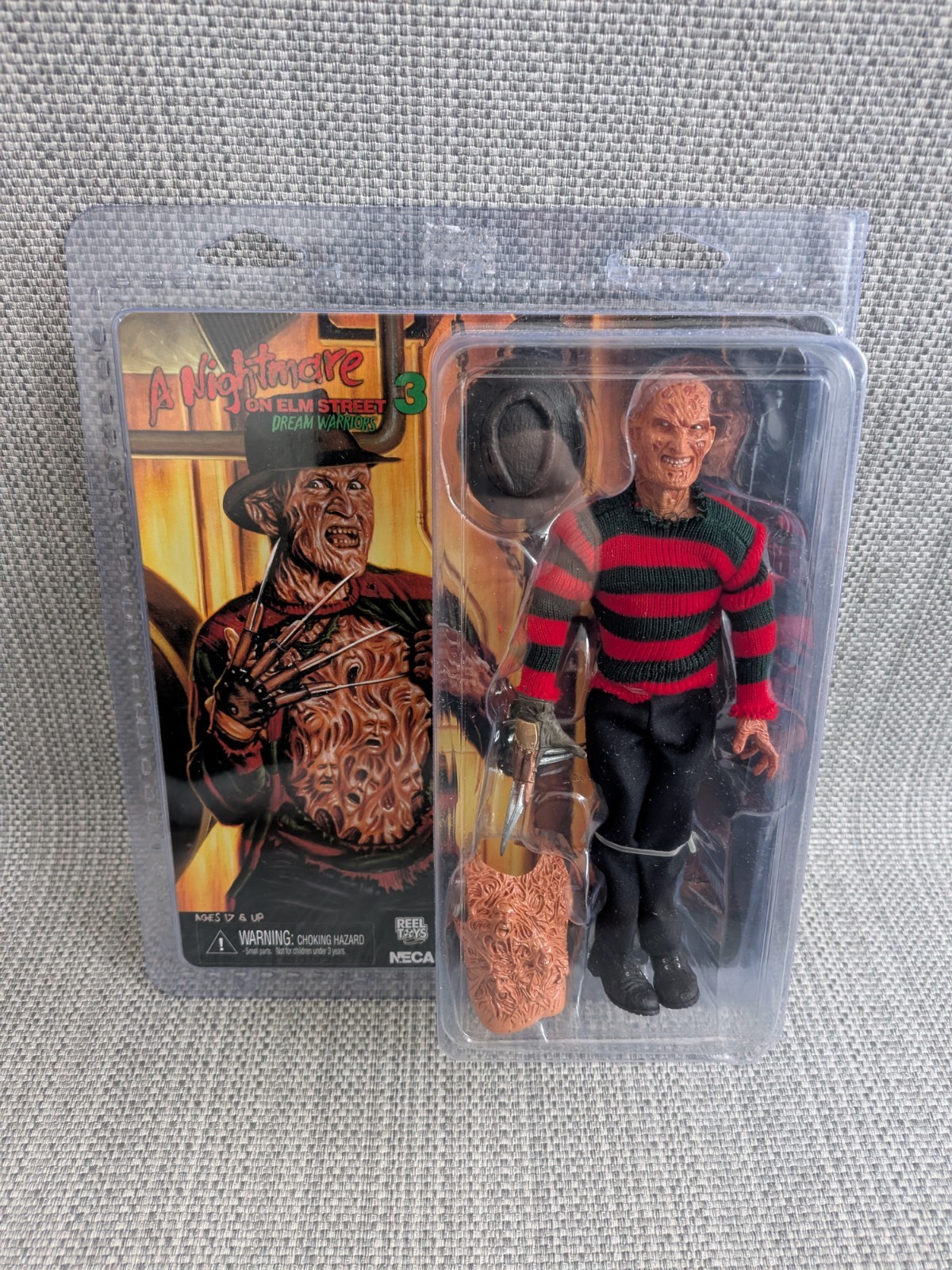NECA Nightmare On Elm Street Dream Warriors Freddy Krueger 8″ Clothed Figure