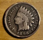 1896 indian head penny JC822