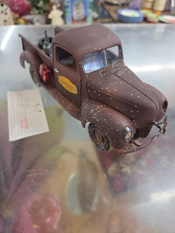 CLEMENT'S 1940 FORD DIECAST PICKUP TRUCK BY FRANKLIN MINT.