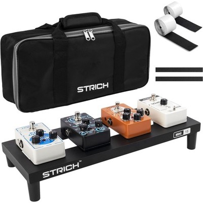Pedalboard Gitarren Effekt Pedalboard Aluminium mini 15 tragbar Effektpedal