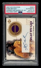 2001-02 U.D. Ovation Superstar Warm-Up: Kobe Bryant Auto PSA AUTHENTIC AUTO 10