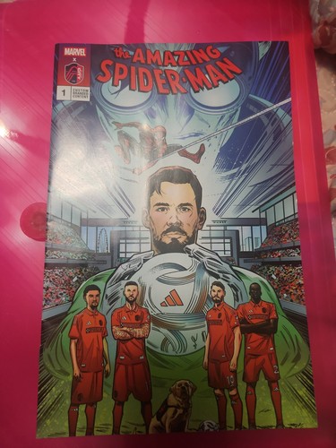 St. Louis CITY SC Amazing Spider-man Comic Book Sga Marvel #1