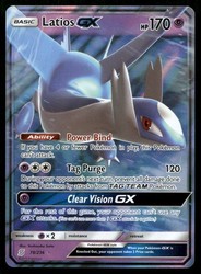 Latios GX 78/236 Sun & Moon Unified Minds Holo Ultra Rare