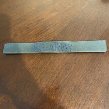 US Army Name Tape Olive Green Set Of Four