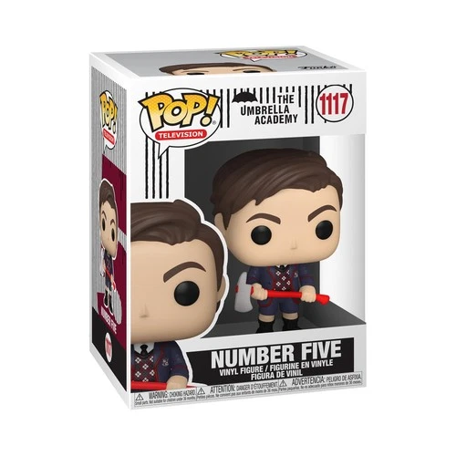 Funko POP! Television - The Umbrella Academy - Number Five #1117 [with Axe]