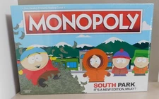 Monopoly: SOUTH PARK  It's A New Edition MKAY  NEW Sealed (slight tears on seal)