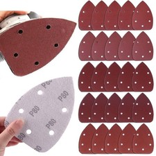 140*90mm Mouse Sanding Disc 5 Holes Aluminium Oxide Sandpaper Sanding Pad