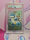 PSA 9 Blastoise Green Prism Holo #9 1996 Carddass Vending Japanese Pokemon