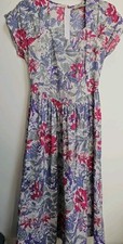 Vintage Richards Floral Pretty Summer Dress Size 8