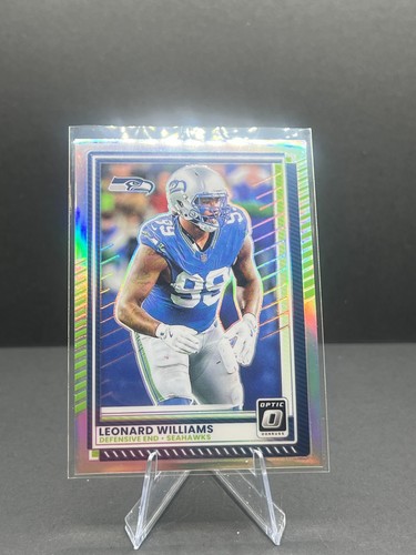 2025 Panini Donruss Optic - Leonard Williams #104 Holo Prizm