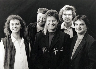 Pur Bandfoto Original Schwarzweiß Presse Foto Juni 1995
