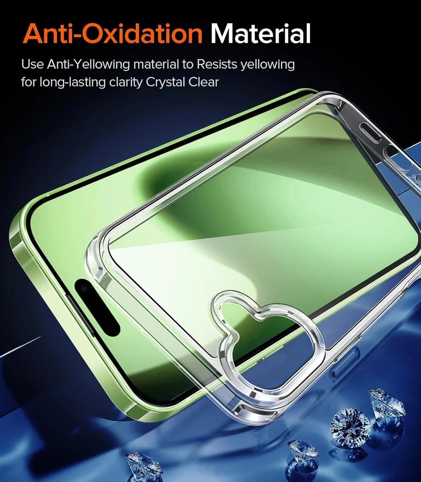 Case for iPhone 17 17 Air 17pro 17 Pro Max Clear shockproof Case Cover UK - Image 3 of 4