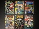 Vintage Marvel Copper Age Comic Book Lot 6 HULK WOLVERINE KEYS Grey Hulk  CLEAN