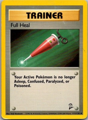 Full Heal 111/130 | Base Set 2 | Englisch | Pokémon TCG