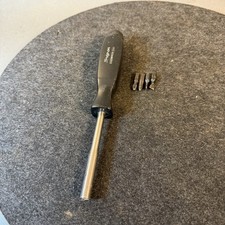 Snap On Ssdm40b Magnetic Hex Bit Screwdriver Vintage Black Hard Plastic Handle Snap On Ssdm40b Magnetic Hex Bit Screwdriver Vintage Black Hard Plastic Handle