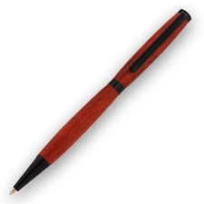 Slimline Pen Kit, Black Chrome Finish, Single Kit, Legacy Woodturning