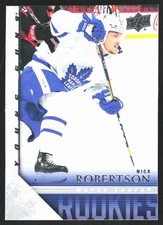 2020-21 Upper Deck 2005-06 Tribute Nick Robertson Rookie Toronto Maple Leafs