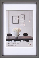 walther design Bilderrahmen Stahl 30 X 40 Cm Mit , Steel Style Kunststoffrahmen