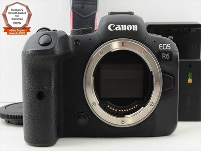 [ Near Mint s/c 130360] Canon EOS R6 Mirrorless Body with Charger #27623