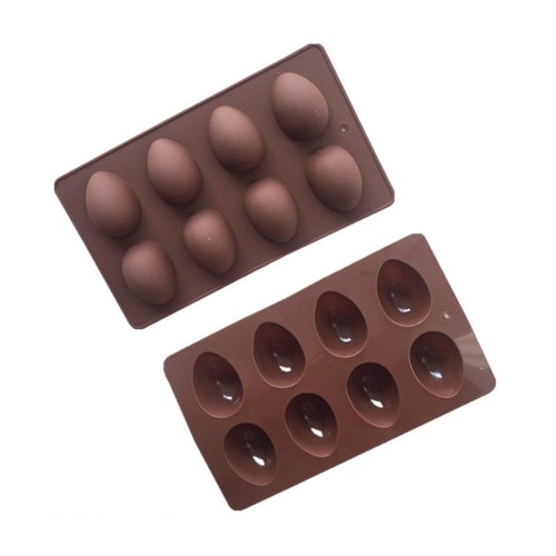 8 Stampo per sapone torta a forma di uovo di Pasqua stampo in silicone decorazione cioccolato cottura dec - Foto 3 di 8