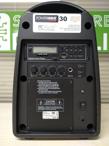 Sistema de sonido/reproductor de audio digital Okayo (GPA-500IU2) PowerWave 30 Infared 30 W - Imagen 11 de 24