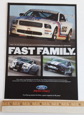 Ford Racing - Fr500s Mustang - Fr500c Mustang - Fr500gt Mustang Original 2008 Ad