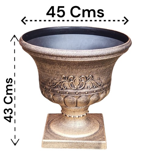 Large Decorative Garden Urn Planter Outdoor Patio Flower Pot 45x43cm Classic - Picture 11 of 30