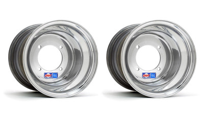 DWT Polished Rear Wheels Sport Blue 10