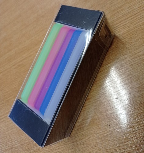 Original Apple Silicone Skins iPod Nano Tubes Sealed Pack MAG241G/B - Picture 2 of 6