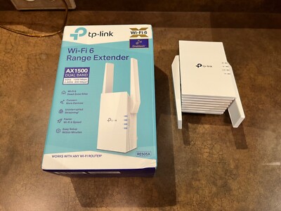 TP-LINK AX1500 RE505X Dual-band WiFi 6 Range Extender OneMesh