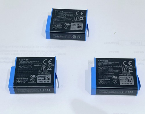 3x Brand New GoPro Rechargeable Battery for HERO9/HERO10 Black #ADBAT-001 - Picture 2 of 6